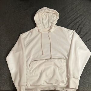 Nike Standard Issue Basketball Pullover Hoodie - Large - Pale Ivory